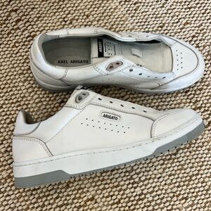 Axel Arigato white and grey sneakers men’s size 8